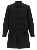 Yohji Yamamoto Black Wool Blouse