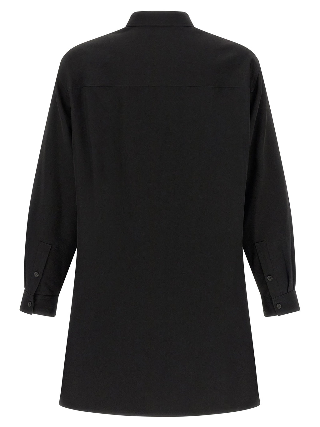 Yohji Yamamoto Black Wool Blouse