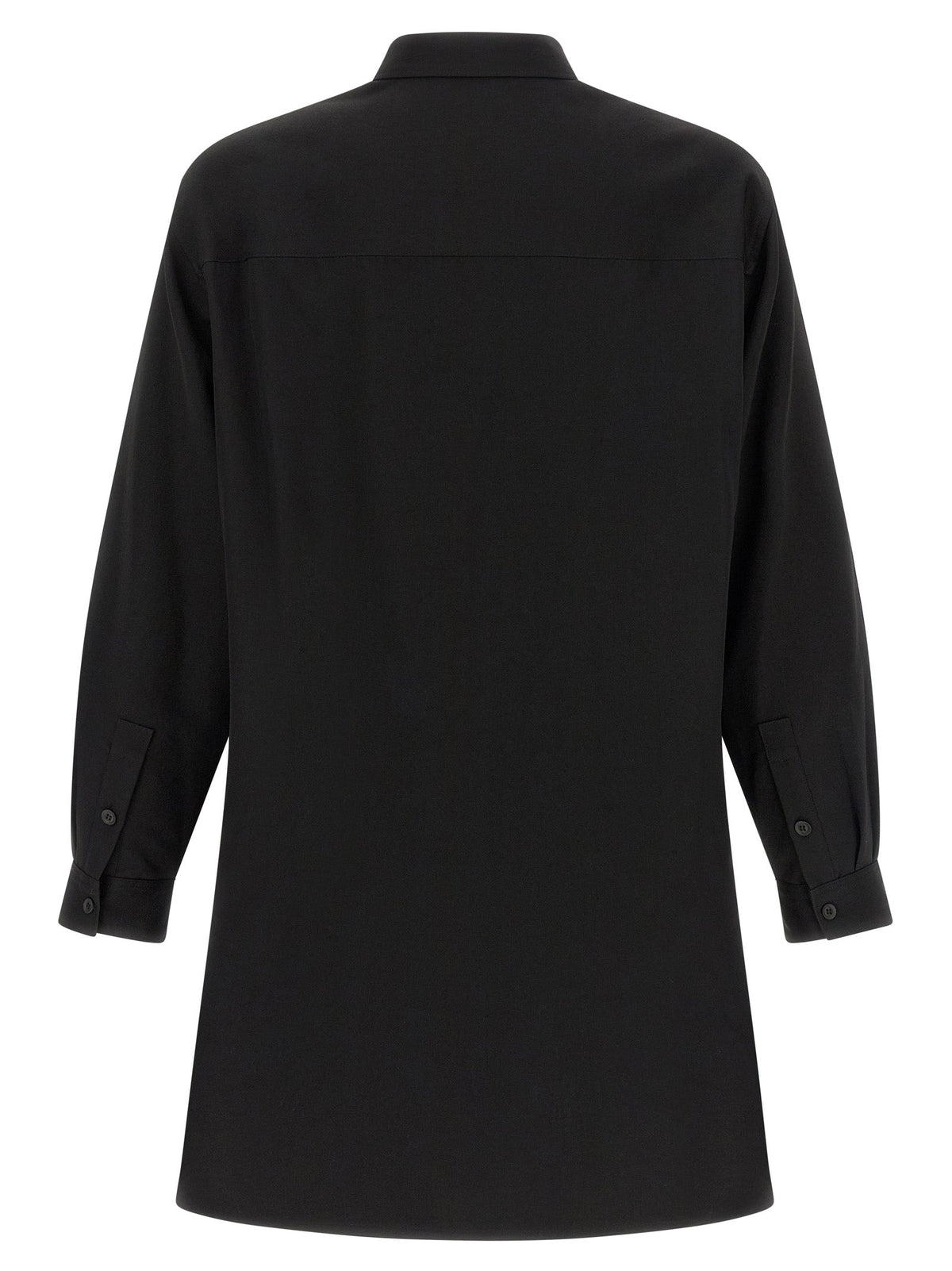 Yohji Yamamoto Black Wool Blouse