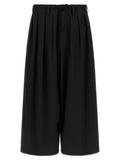 Yohji Yamamoto Black Wool Casual Pants