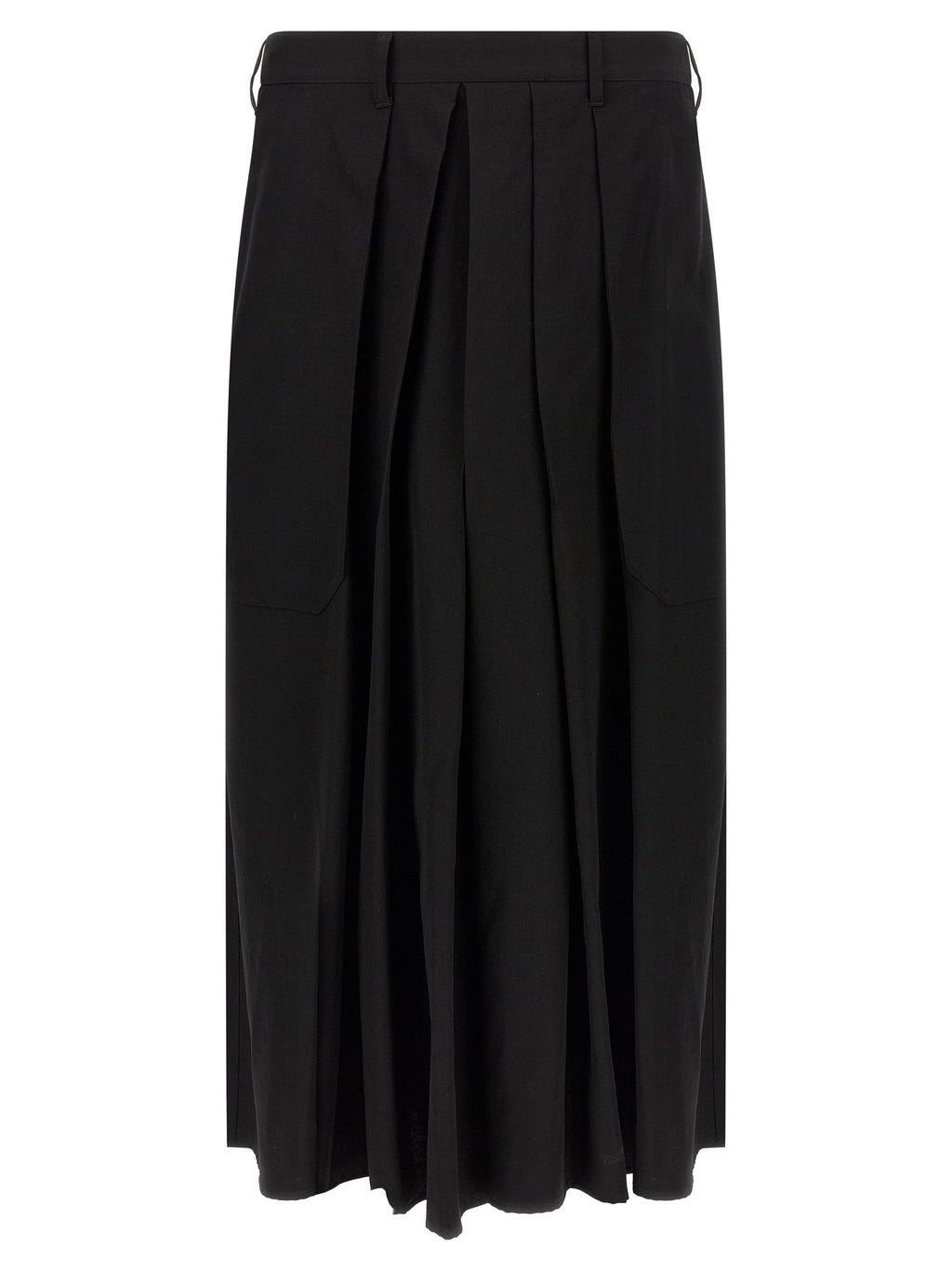 Yohji Yamamoto Black Wool Casual Pants