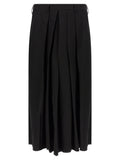 Yohji Yamamoto Black Wool Casual Pants