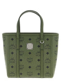MCM Bicolor Polyethylene Tote Bag