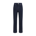 Jacob Cohen Blue Polyester Cropped Jeans