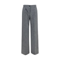 Dolce & Gabbana Gray Wool Oves Aries Dress Pants