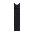 Vivienne Westwood Black Viscose Casual Dress
