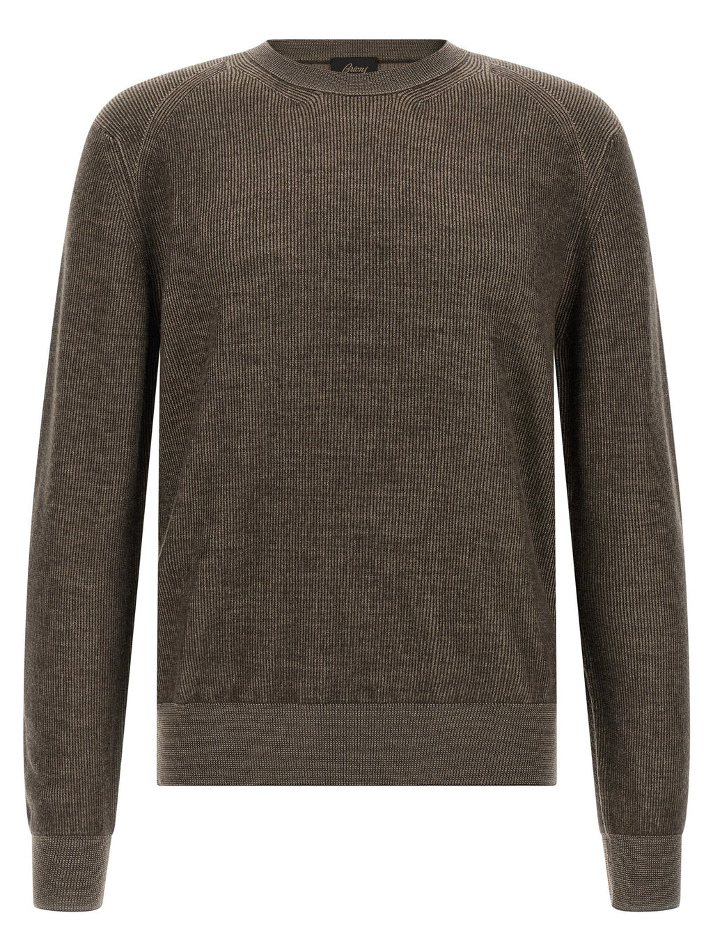 Brioni Brown Cashmere Cardigan