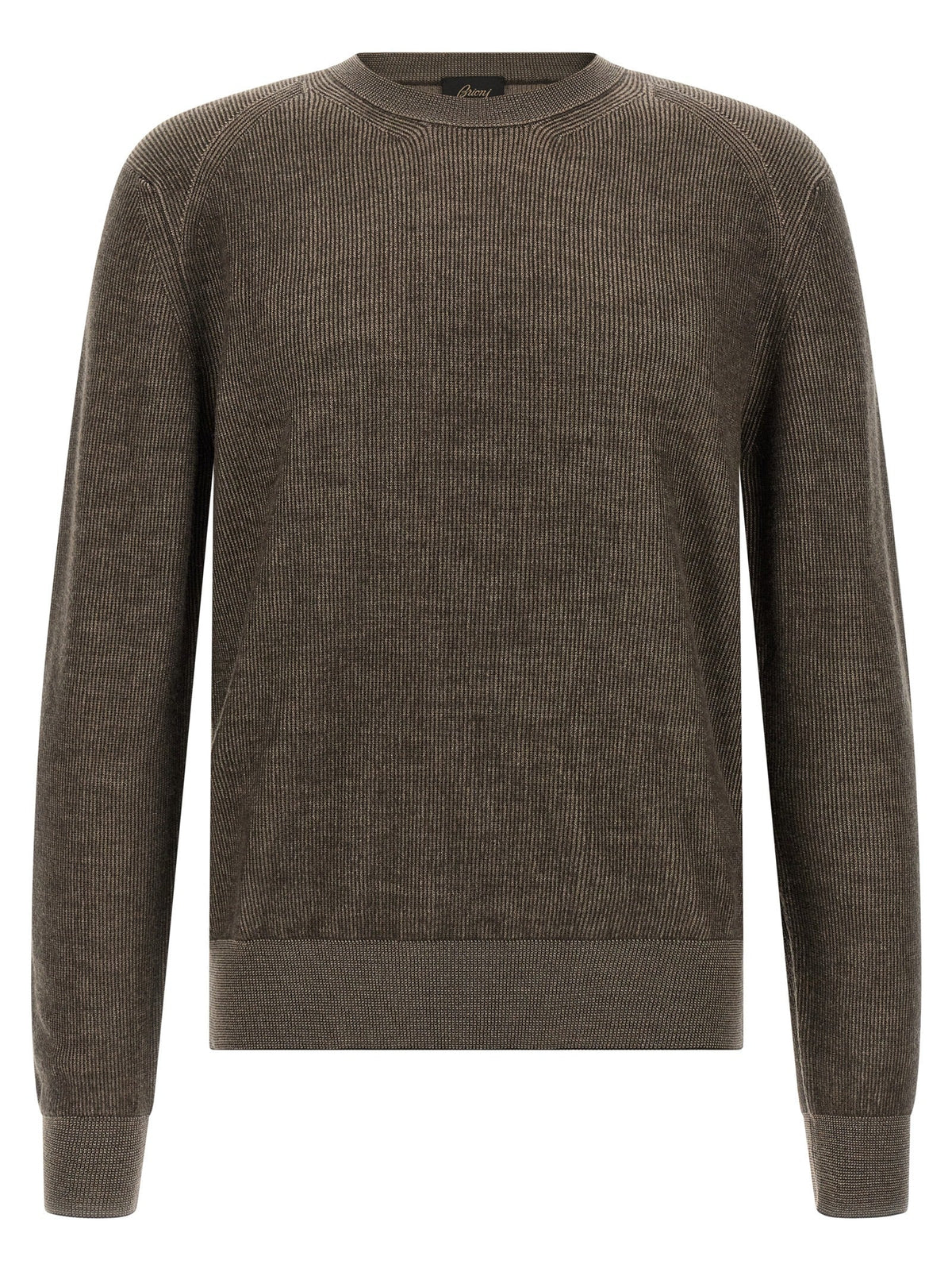 Brioni Brown Cashmere Cardigan
