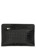 Tom Ford Black Calfskin Clutch Bag