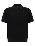 Brioni Black Cotton Polo Shirt