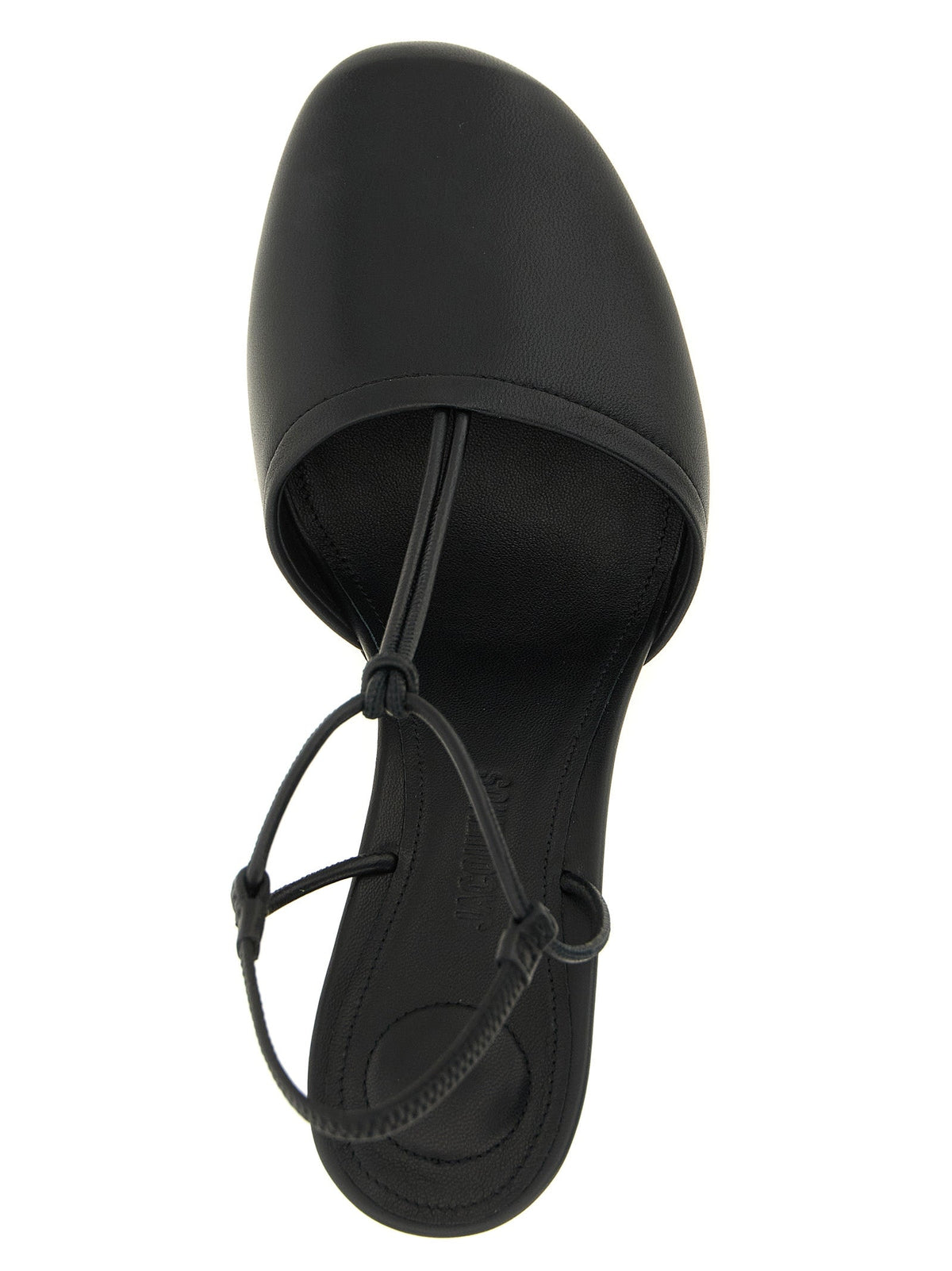 Jacquemus Black Lamb Leather High Heel Pumps