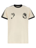 Y-3 White Cotton T-Shirt