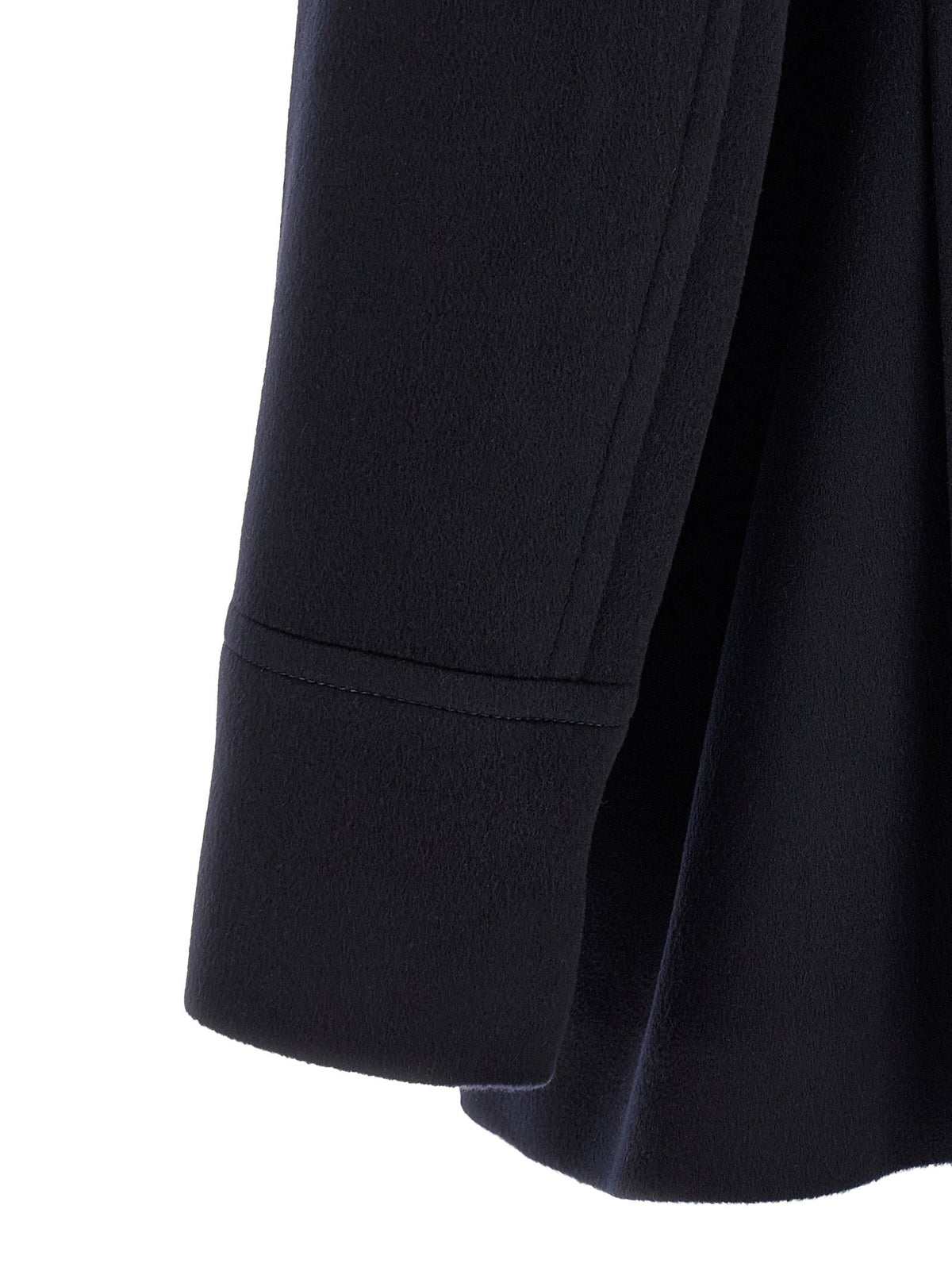 Brunello Cucinelli Blue Virgin Wool Coat