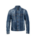 Jack & Jones Blue Cotton Men Jacket