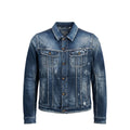 Jack & Jones Blue Cotton Men's Denim Jacket