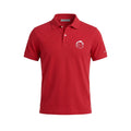 Red Cotton Men Polo Shirt