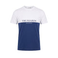 Blue Cotton Men T-Shirt