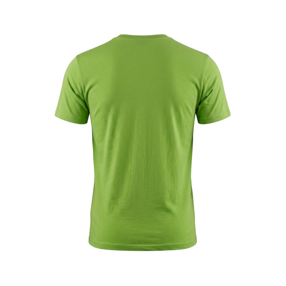Green Cotton Men T-Shirt