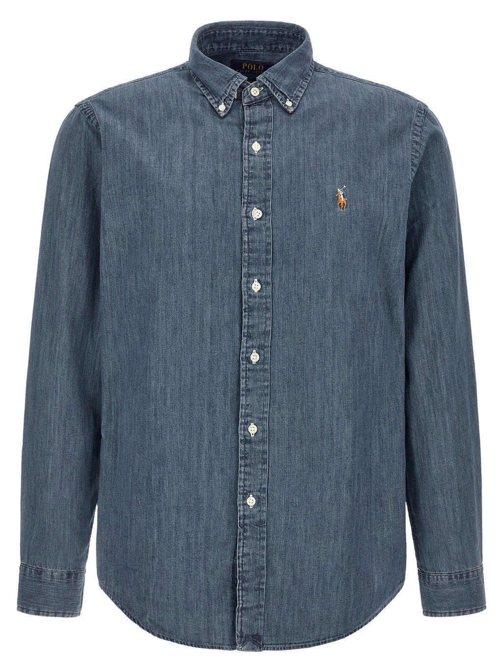 Polo Ralph Lauren Blue Cotton Blouse