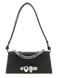 Alexander McQueen Black Calfskin Shoulder Bag