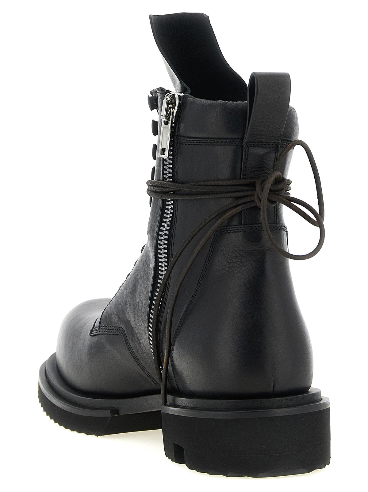 Rick Owens Black Calfskin Chelsea Boots