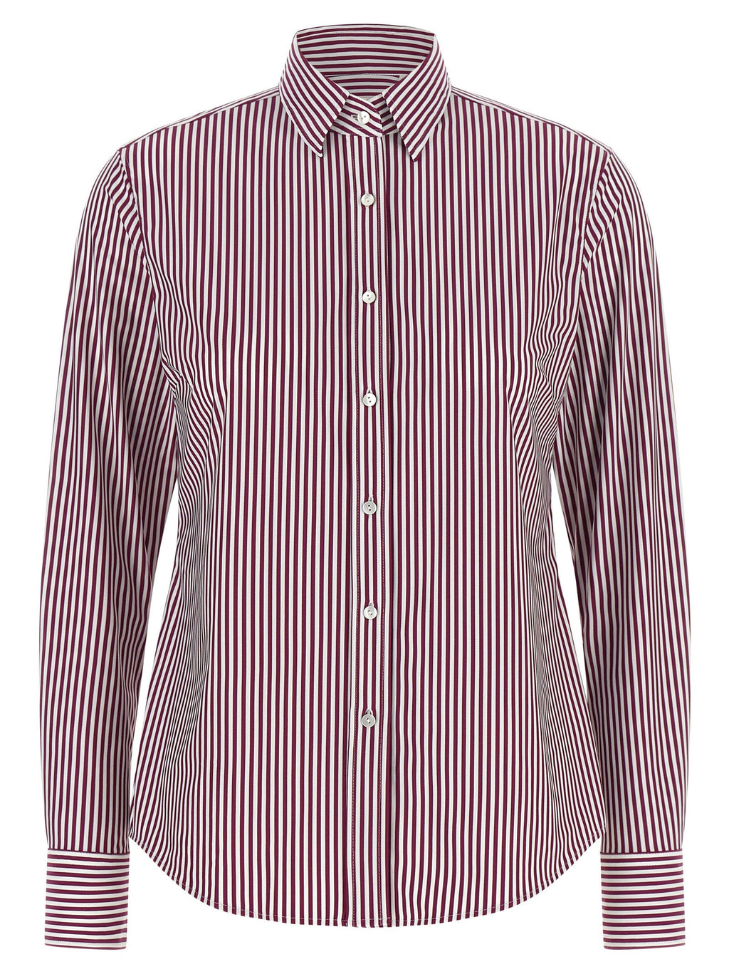 XACUS Bordeaux Polyamide Blouse