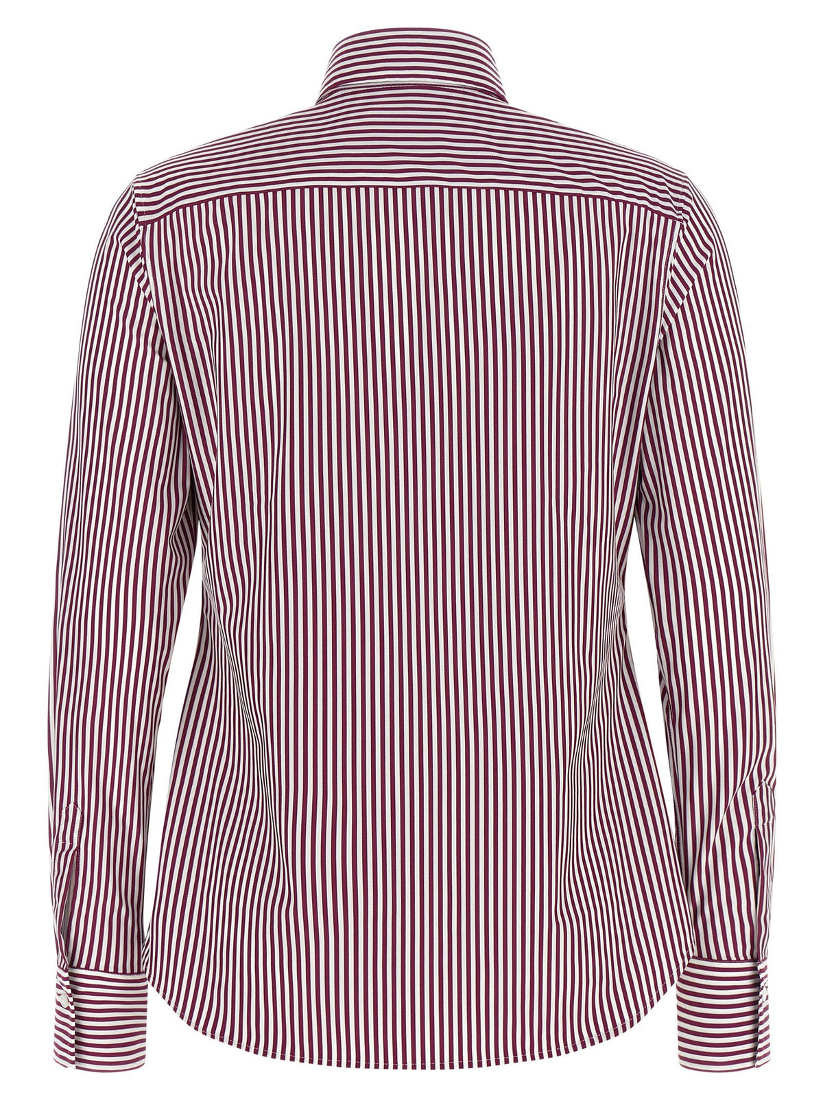 XACUS Bordeaux Polyamide Blouse