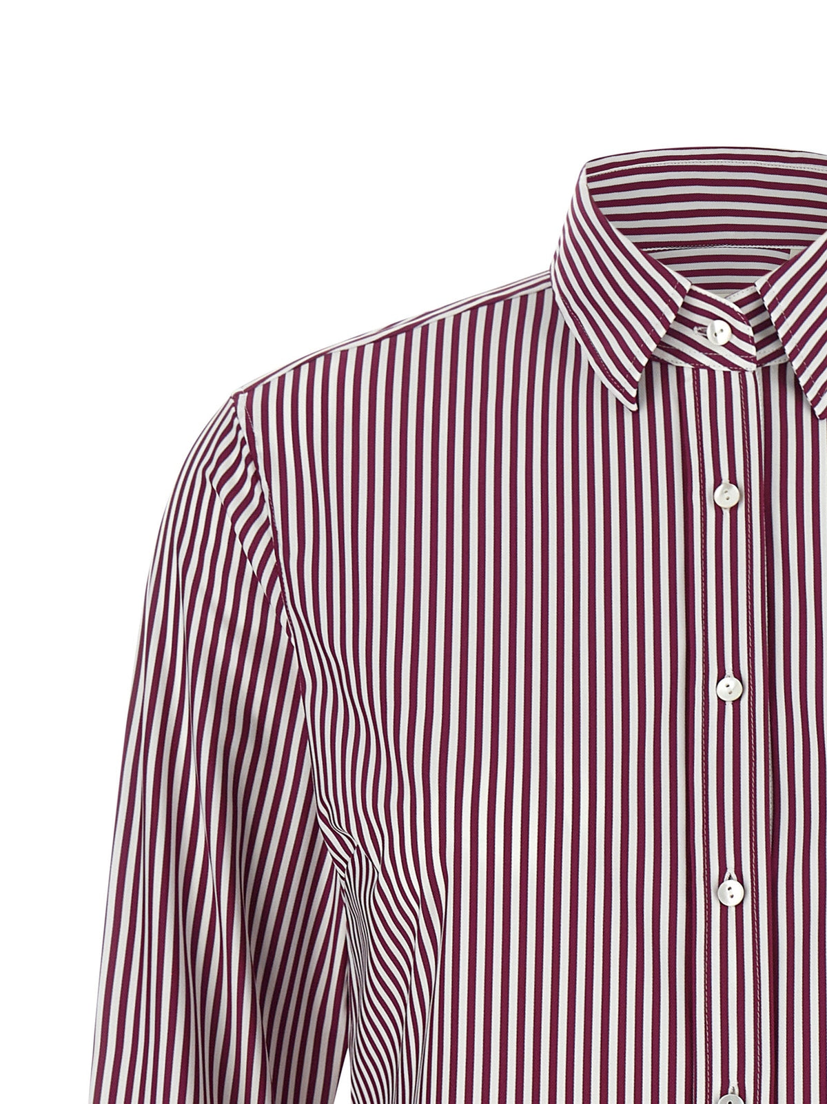 XACUS Bordeaux Polyamide Blouse