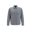 LAMINAR Gray Polyester Jacket