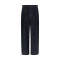 Giorgio Armani Black Viscose Casual Pants