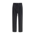 Dolce & Gabbana Black Wool Oves Aries Joggers (Workout Pants)