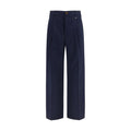 Vivienne Westwood Blue Wool Oves Aries Dress Pants
