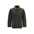 Barbour International Bicolor Cotton Full-Length Jacket