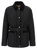 Burberry Black Polyamide Full-Length Jacket