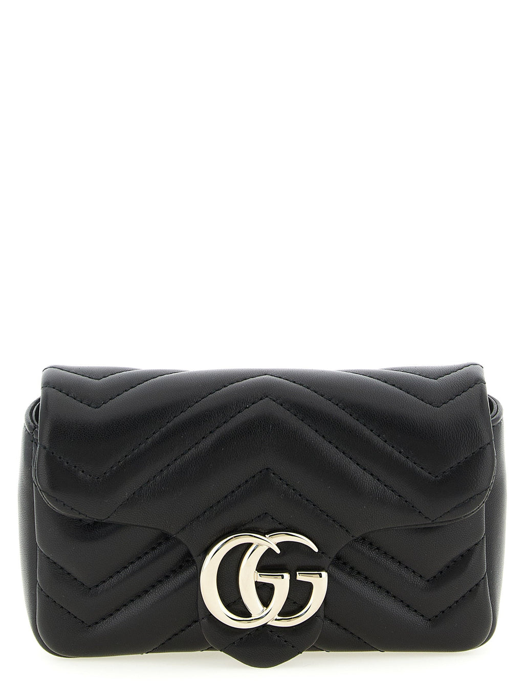 Gucci Black Lamb Leather Shoulder Bag