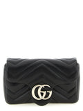Gucci Black Lamb Leather Shoulder Bag