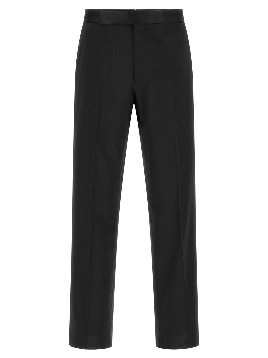 Lardini Black Virgin Wool Tuxedo