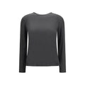 'S Max Mara Gray Cotton Long Sleeve T-Shirt