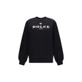 Dolce & Gabbana Black Cotton Sweatshirt