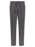 Brioni Gray Wool Casual Pants
