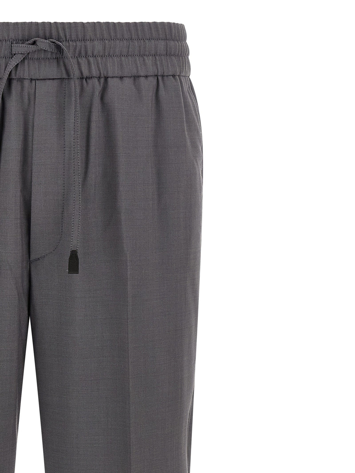 Brioni Gray Wool Casual Pants