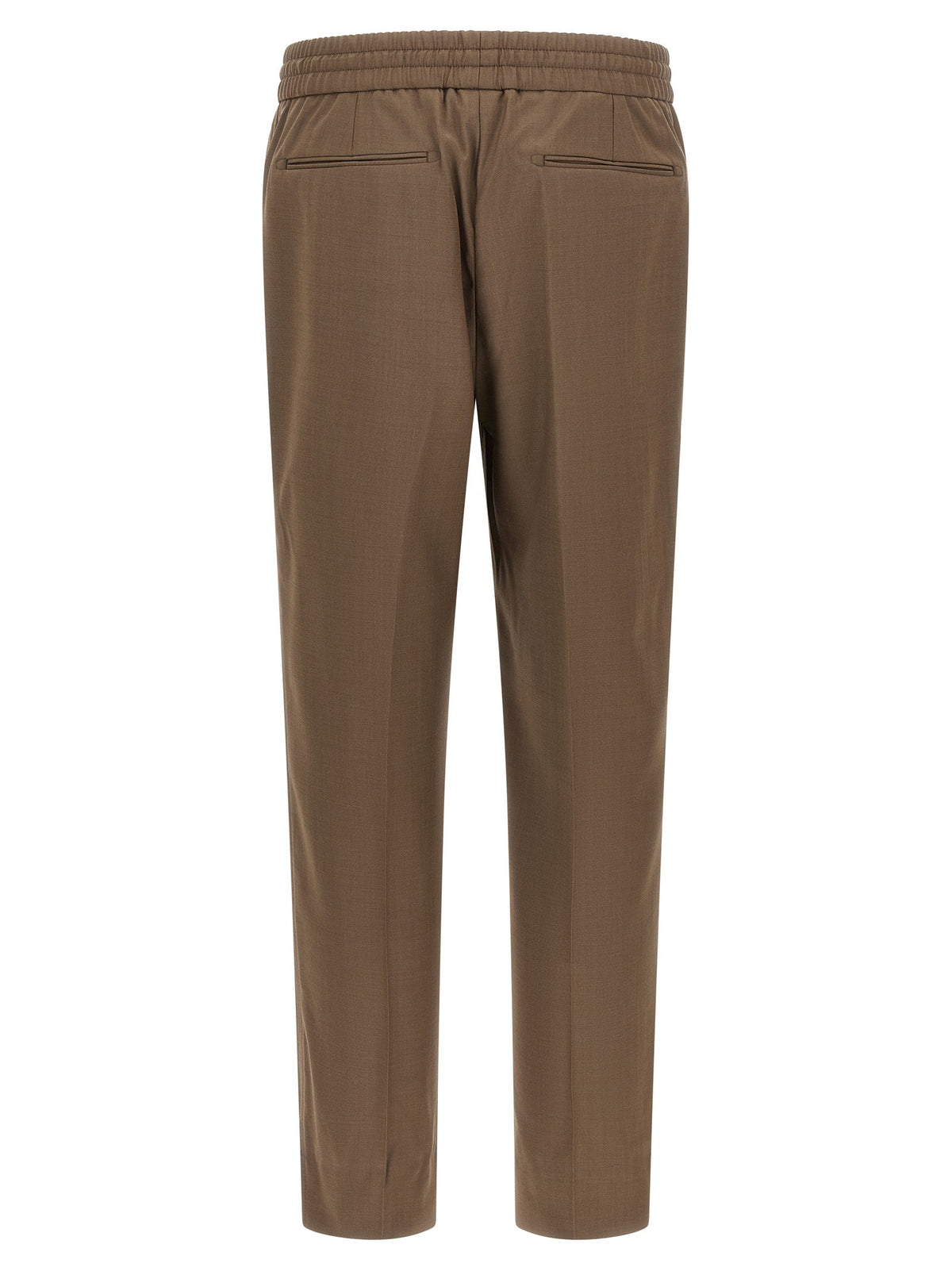 Brioni Brown Wool Casual Pants