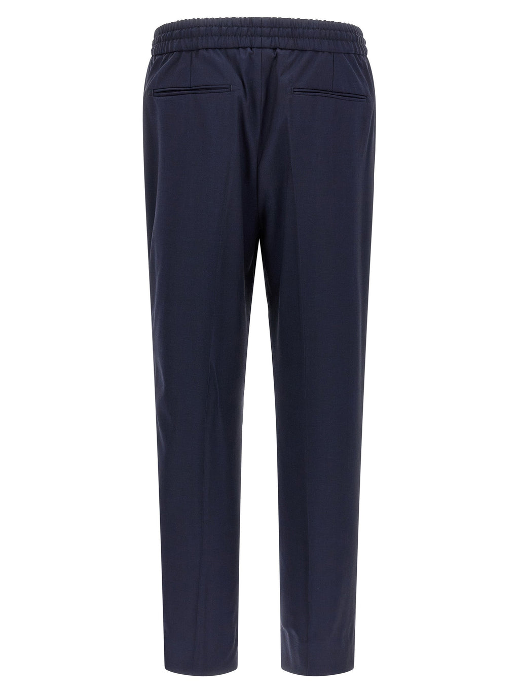 Brioni Blue Wool Casual Pants