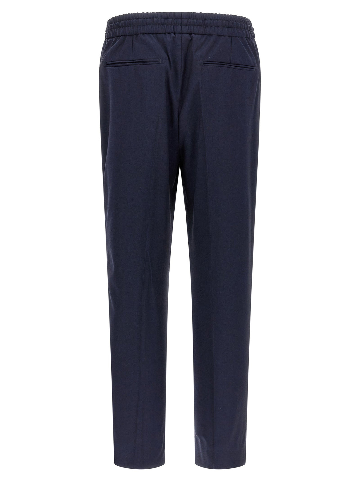 Brioni Blue Wool Casual Pants