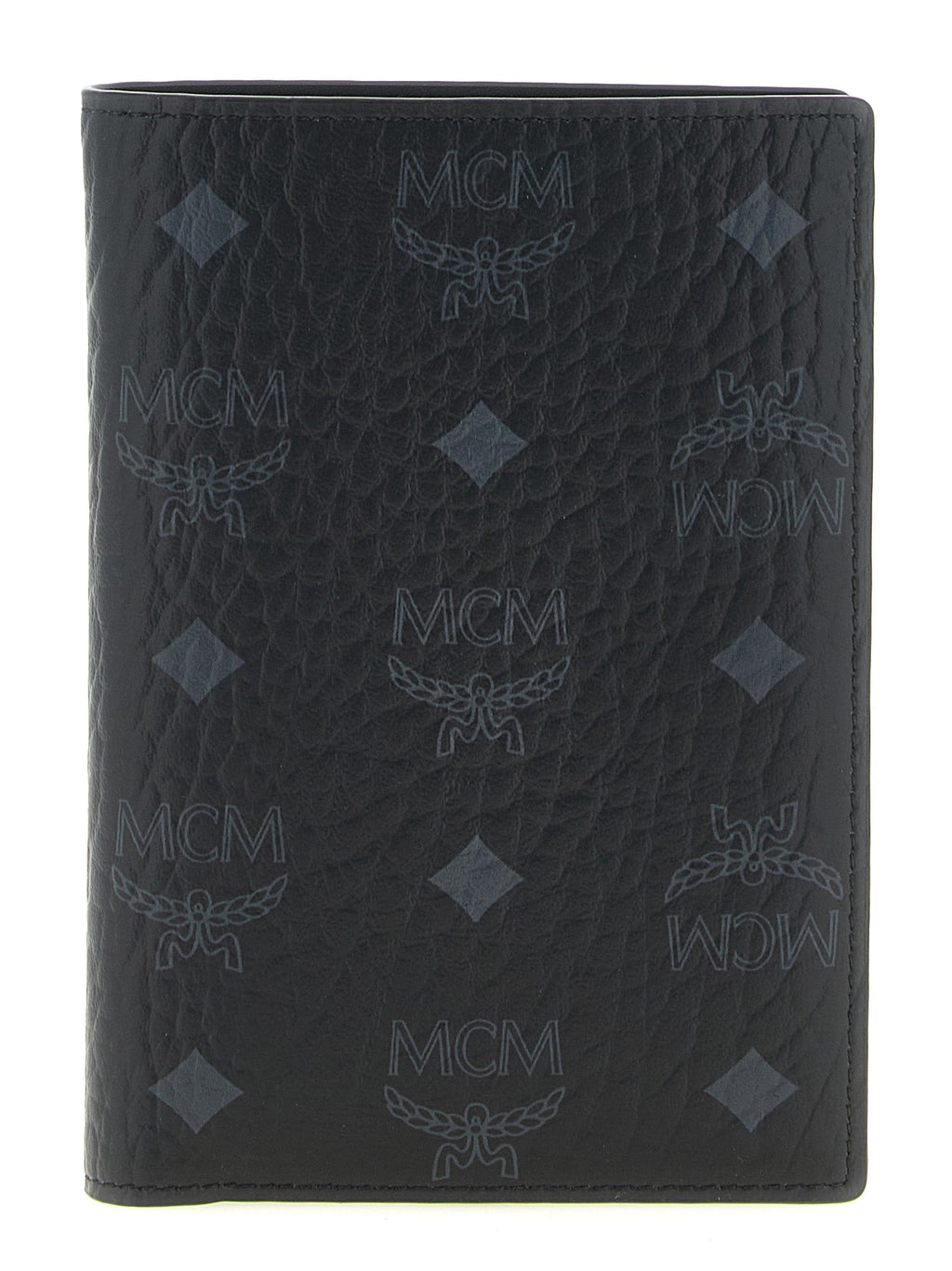 MCM Black Polyethylene Wallet