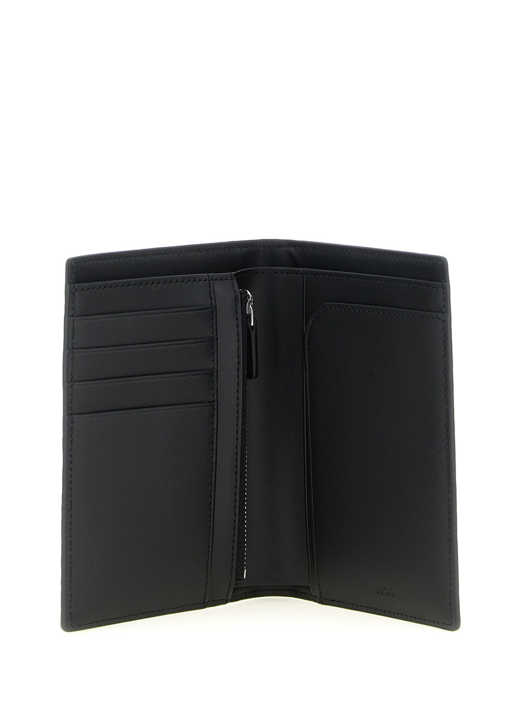 MCM Black Polyethylene Wallet
