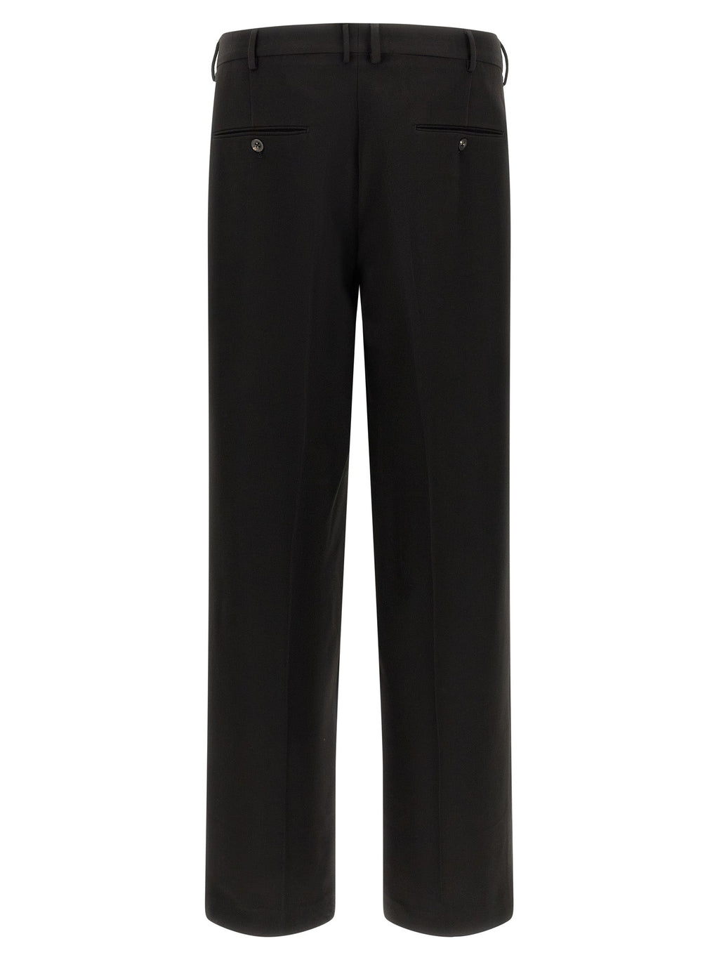 CELLAR DOOR Black Polyester Dress Pants