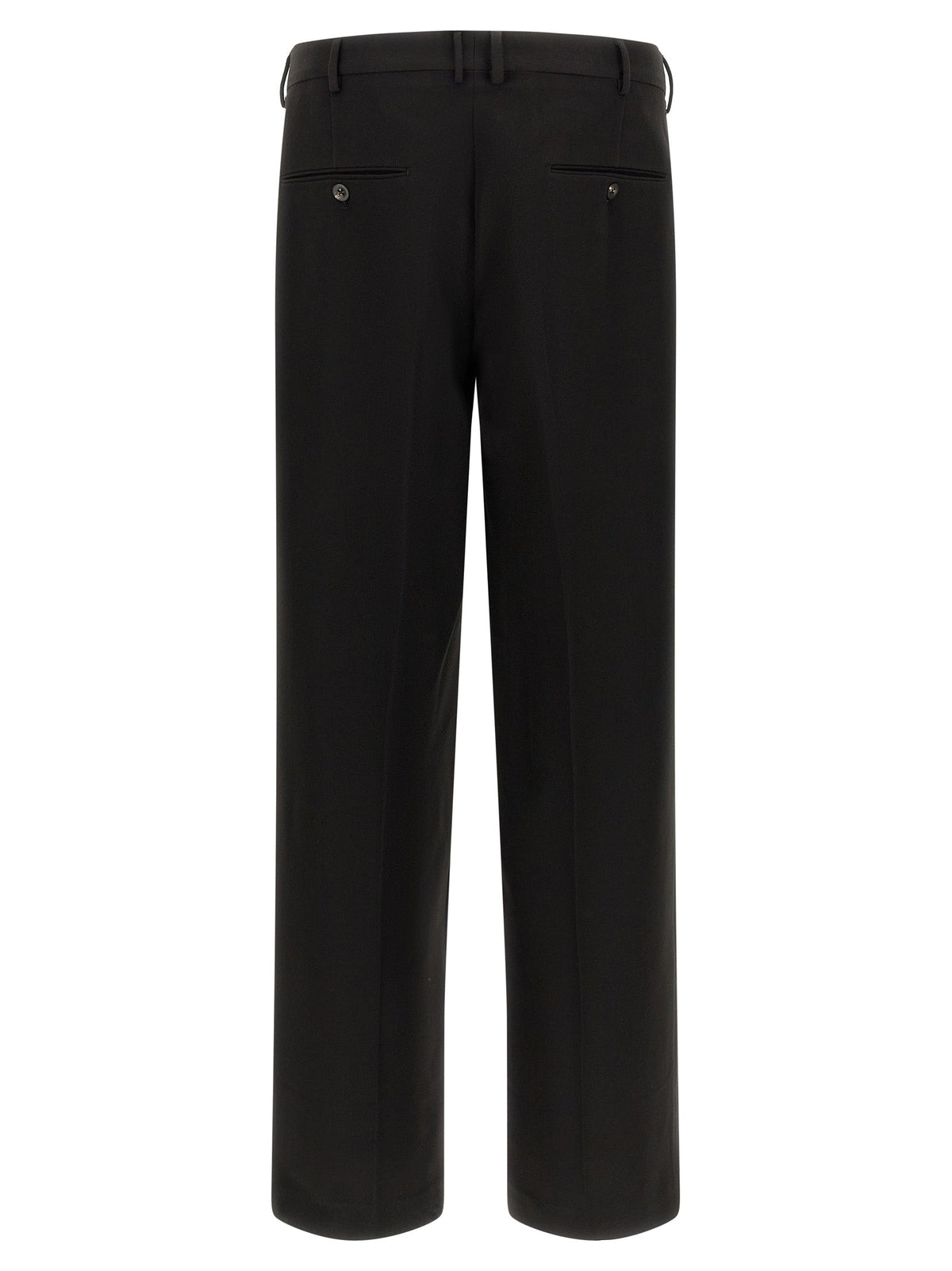 CELLAR DOOR Black Polyester Dress Pants