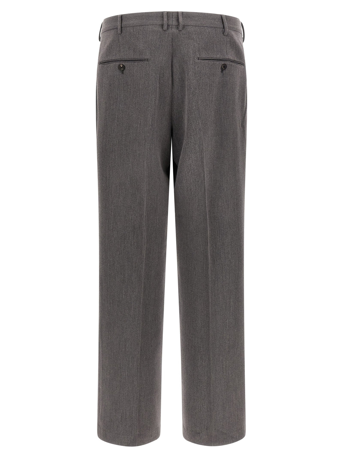 CELLAR DOOR Brown Polyester Casual Pants
