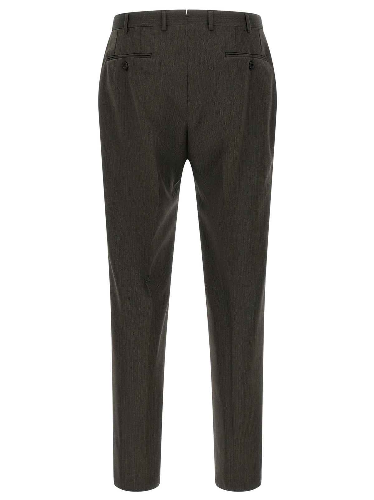 Brioni Brown Wool Two-Piece Suit